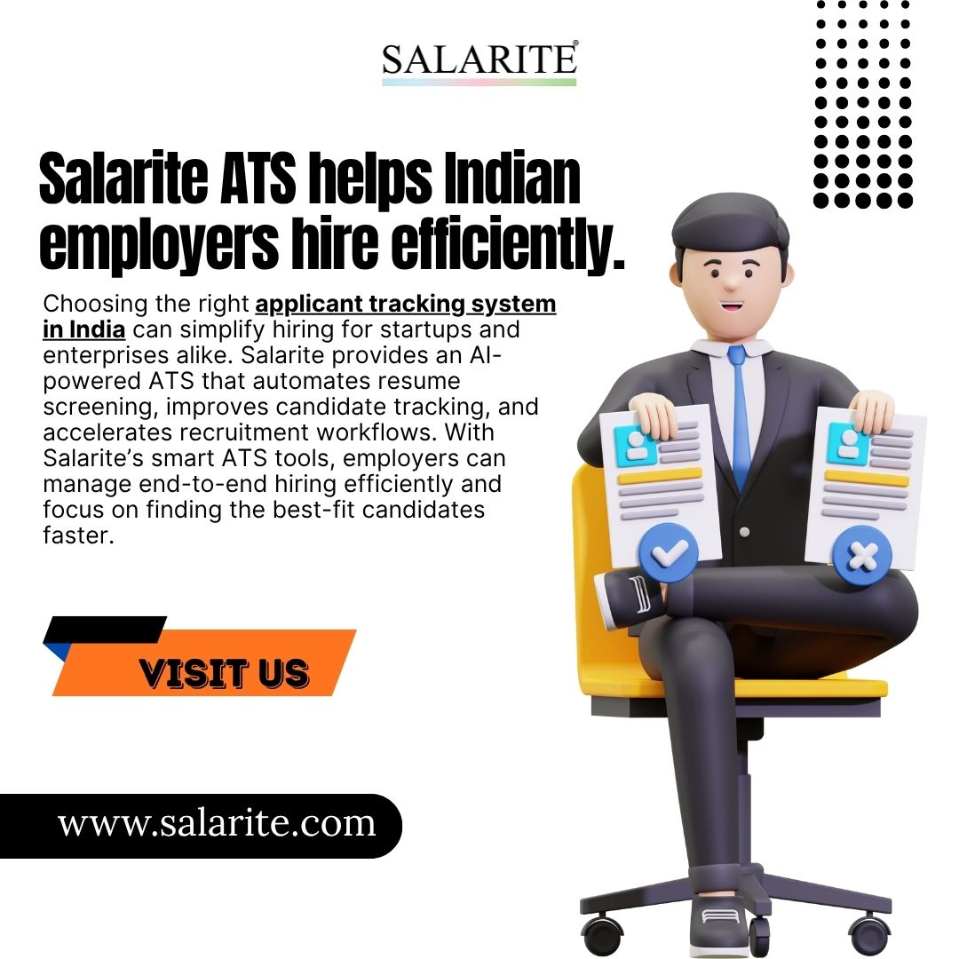 Salarite ATS helps Indian employers hire efficiently.